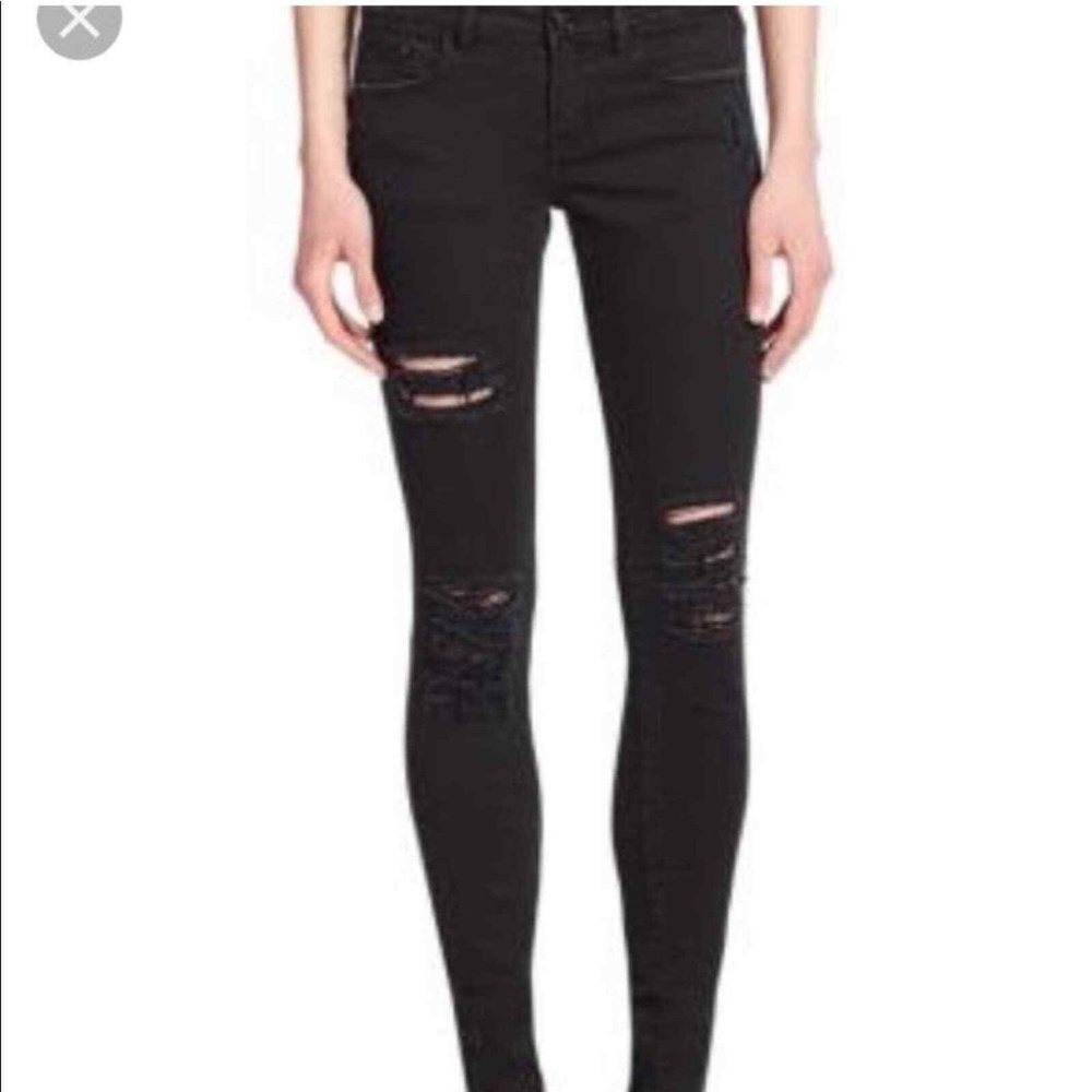 The KOOPLES Skin Distressed skinny jeans